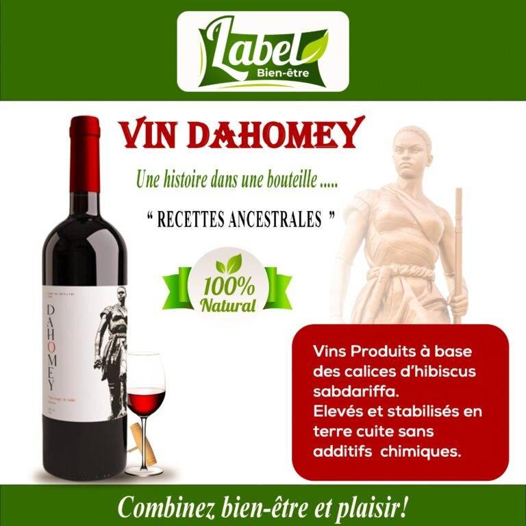 Vin Dahomey Label du bien-être
