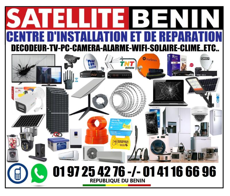 Vente installation et reparation des Décodeurs