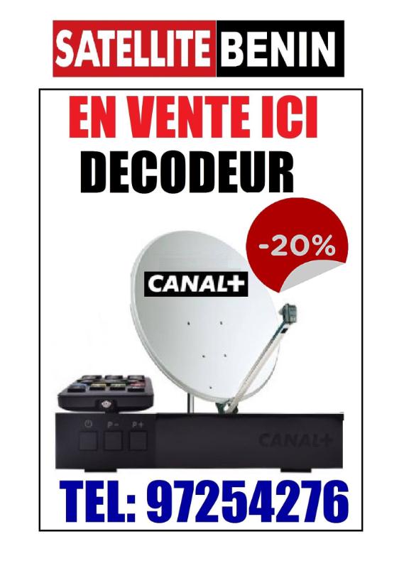 vente installation et reparation des décodeurs  CANAL