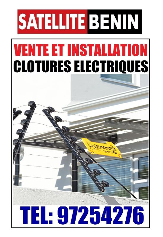 Vente et installation des  Clôtures Électriques et Fils anti intrusion barbelés