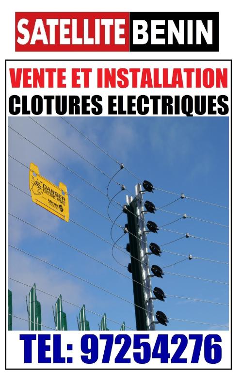 Vente et installation des  Clôtures Électriques et Fils anti intrusion barbelés