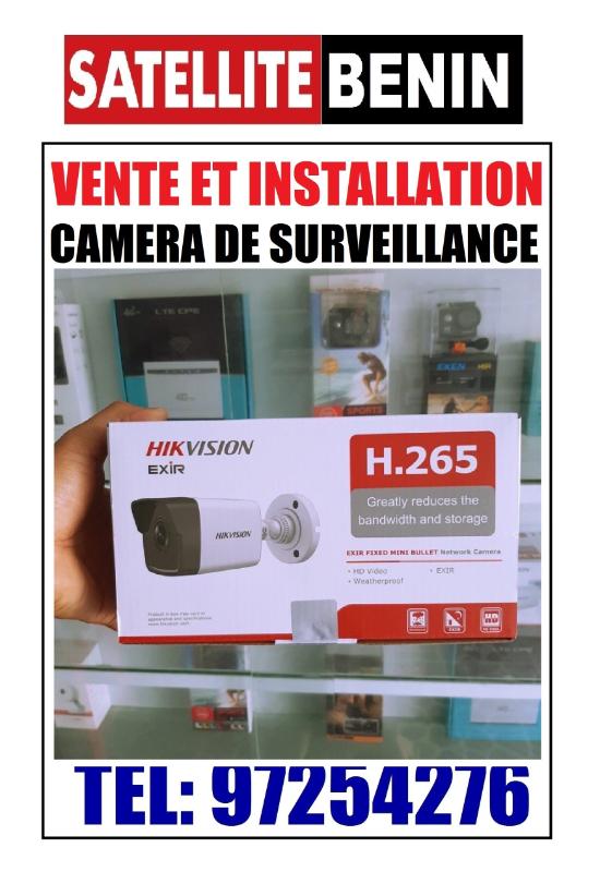 Vente installation et réparation des CAMERA WIFI CAMERA SOLAIRE  HIKVISION DAHUA