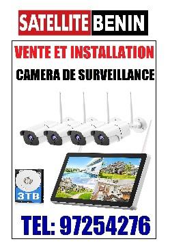 Vente installation et réparation des CAMERA WIFI CAMERA SOLAIRE  HIKVISION DAHUA