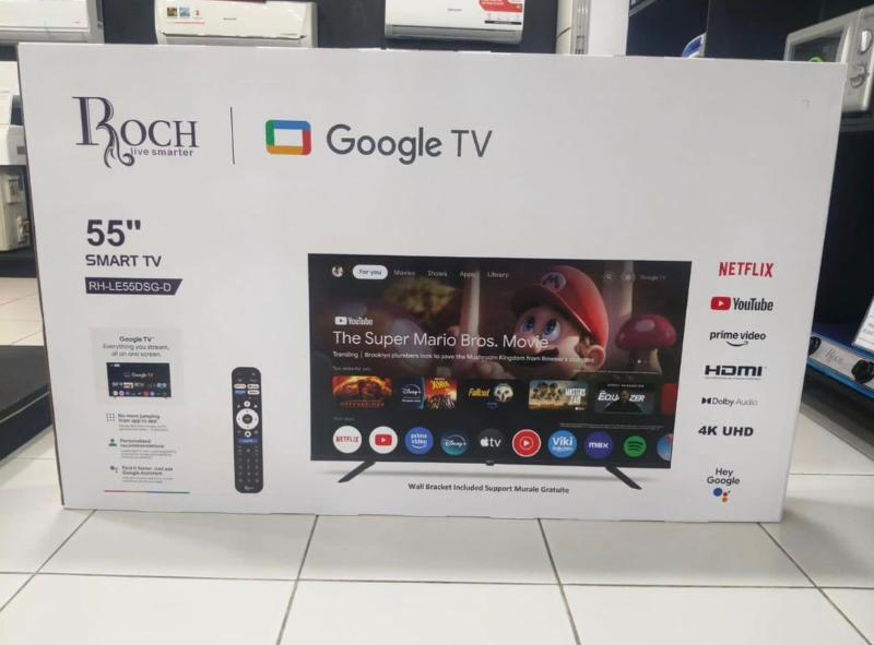 GOOGLE TV ROCH authentique 4K