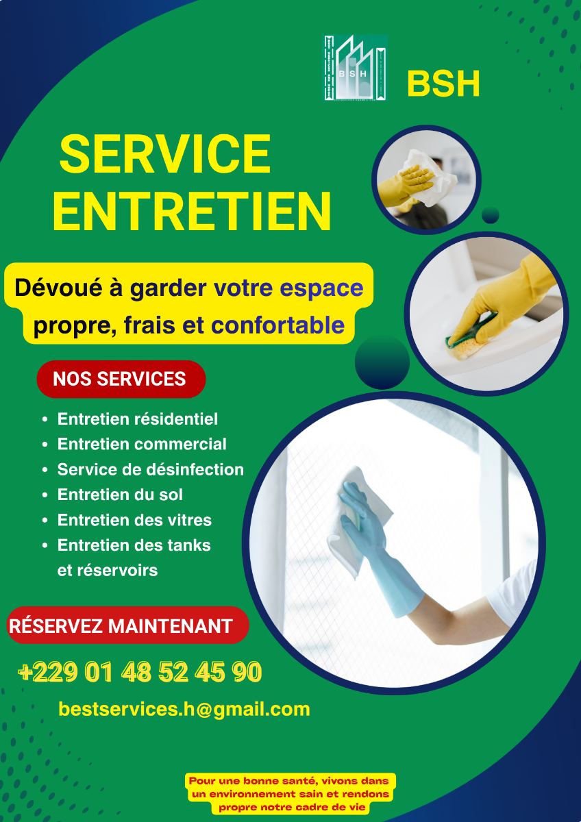 Service de nettoyage