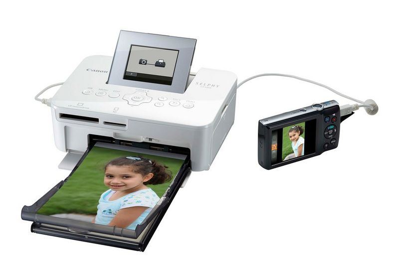 Imprimante photo avec toutes accessoires nécessaires