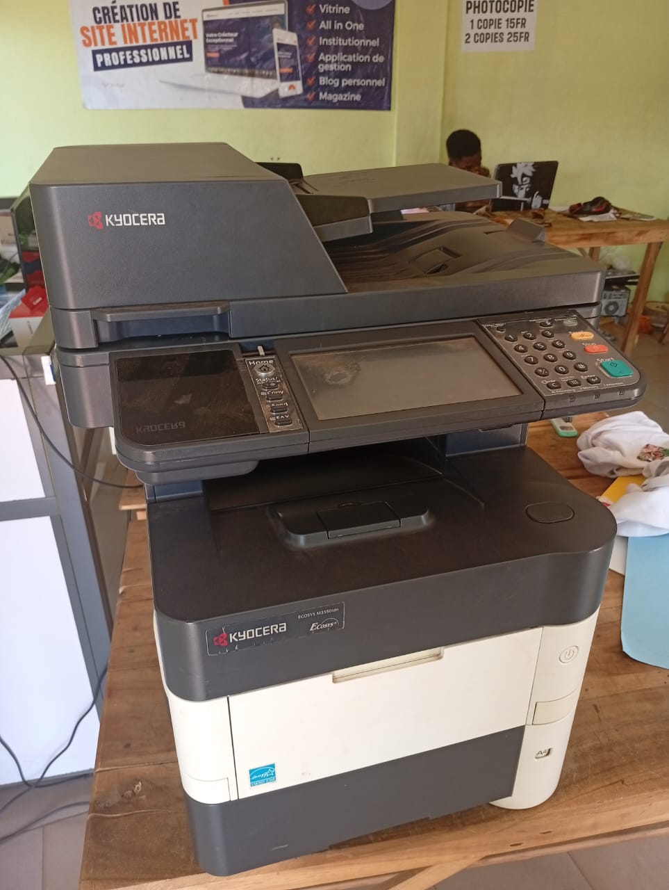 Imprimante Kyocera ECOSYS M3550idn Rapide fiable et économique