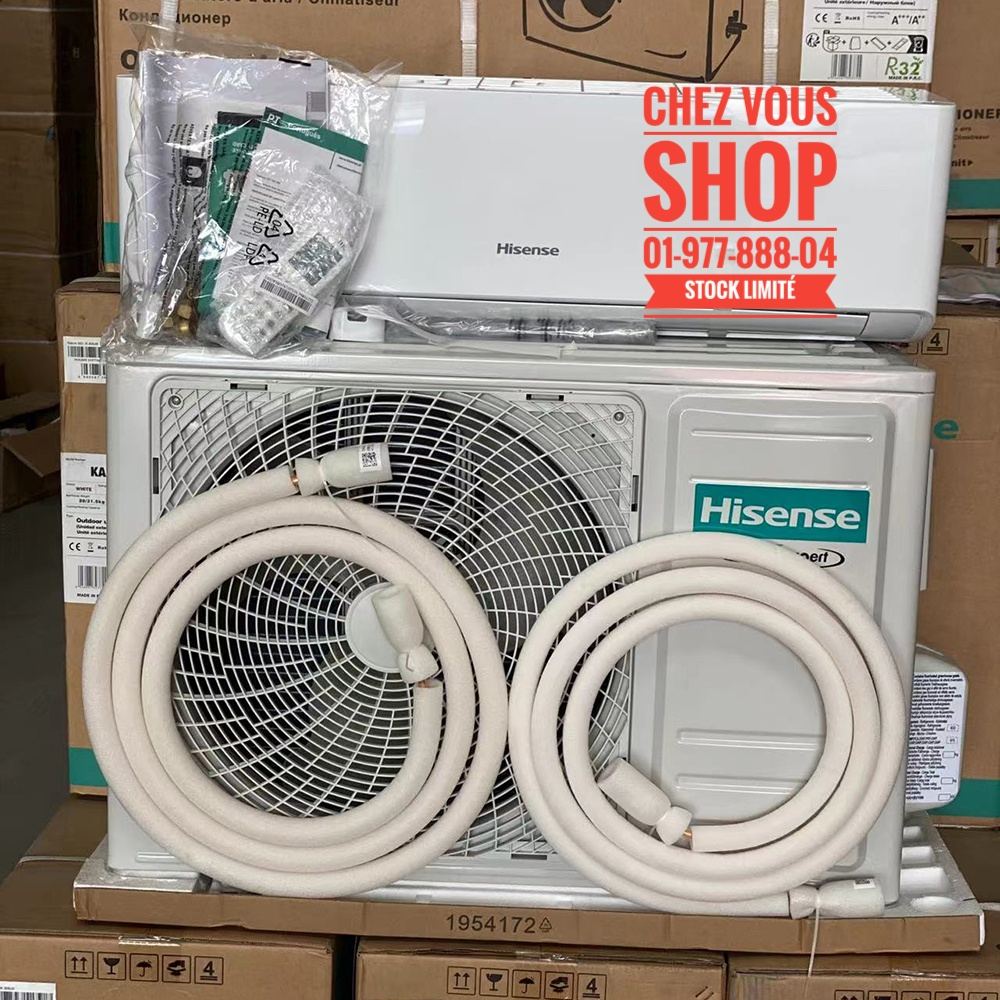 CLIMATISEUR HISENSE CLASSIQUE ET INVERTER