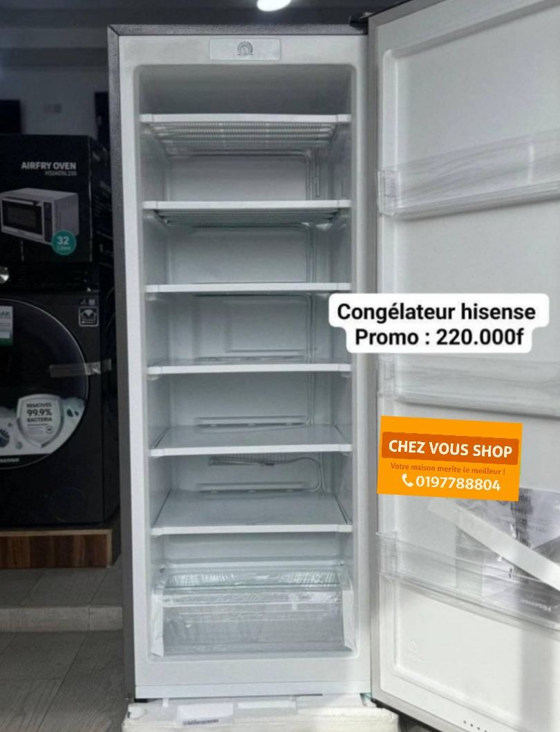 CONGÉLATEUR DEBOUT HISENSE