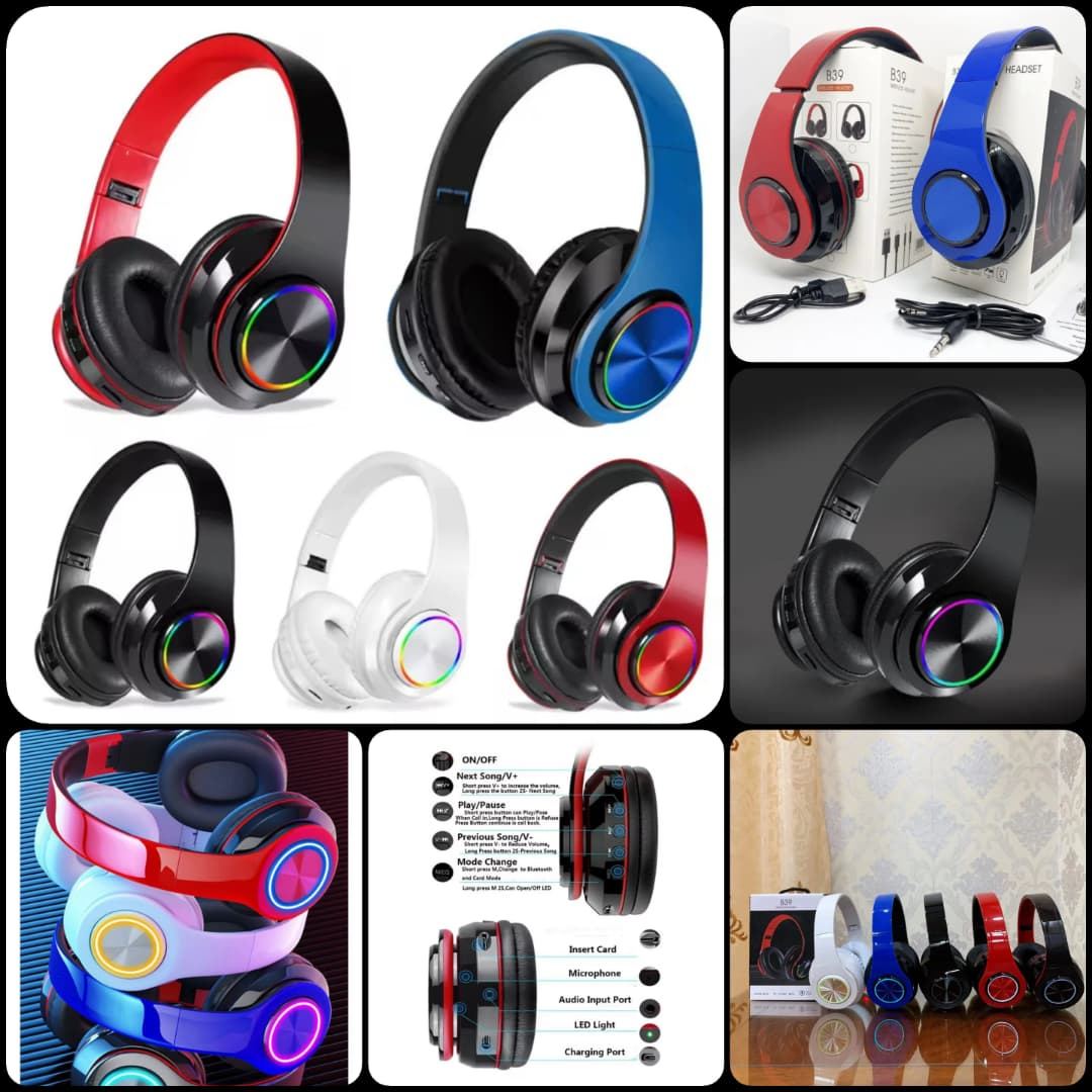 Casque audio B-39 LED