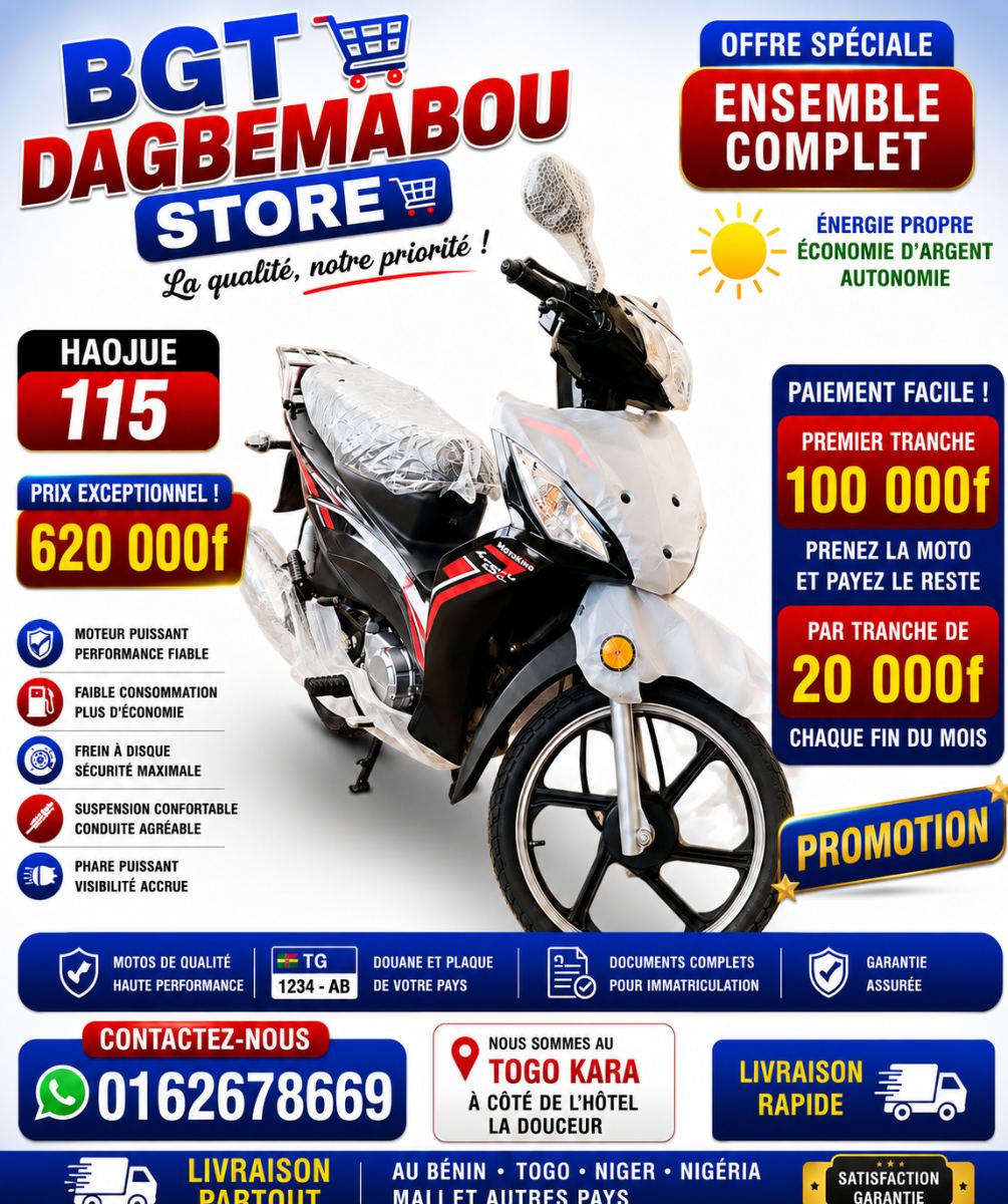 Haojue 115 neuve
