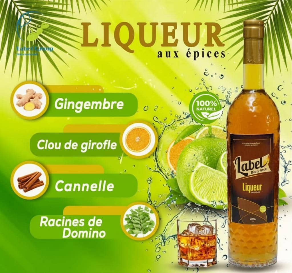 Liqueur aux épices Label du Bien-être