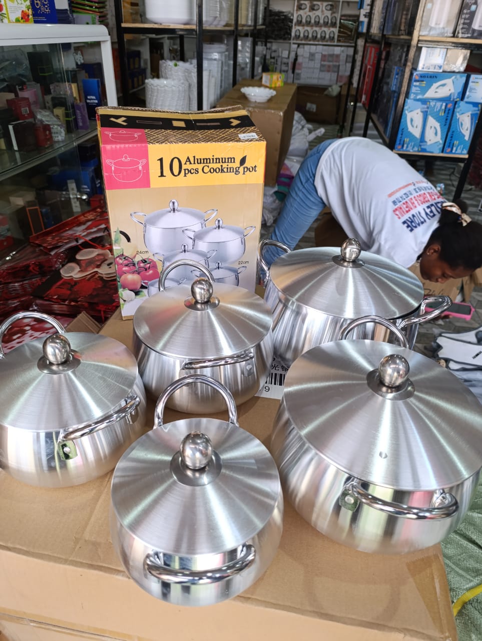 Casseroles aluminium