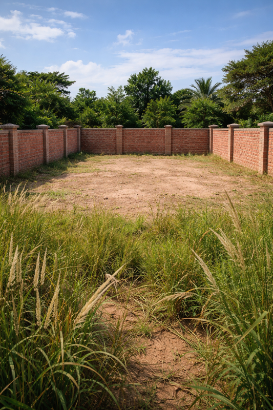 Parcelle inutilisée