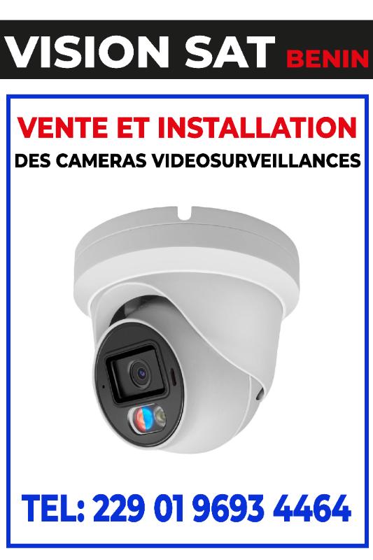 Installation des caméras vidéo surveillance