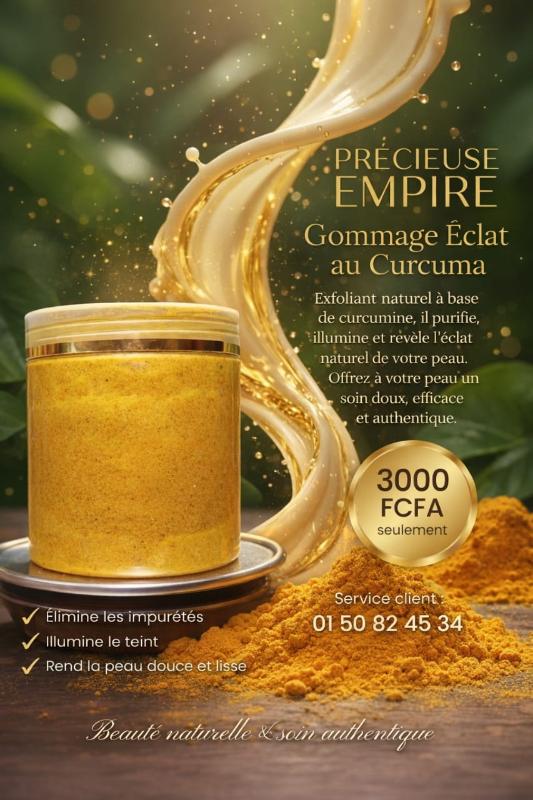 Gommage au Curcuma