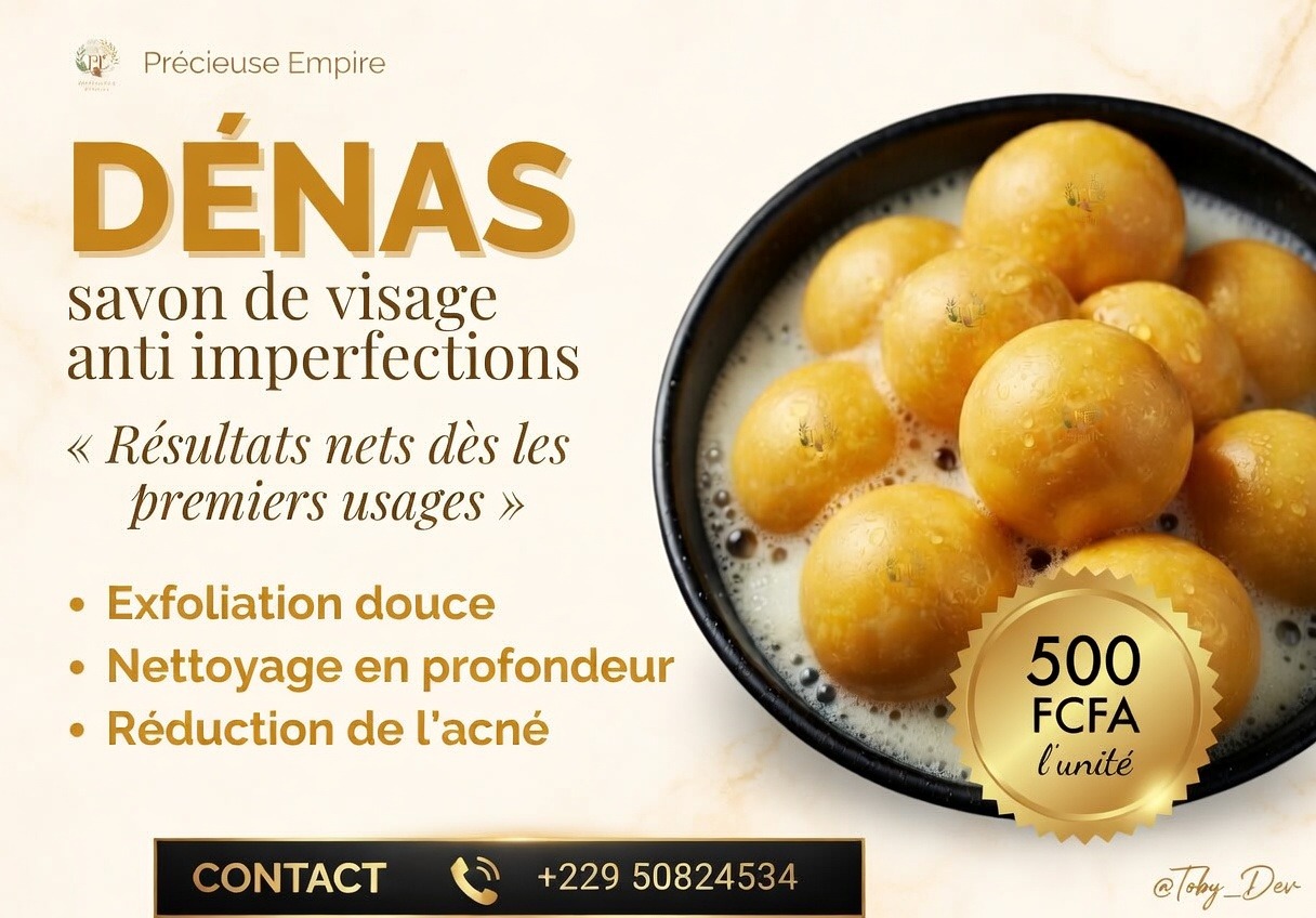 Savon Dénas Visage