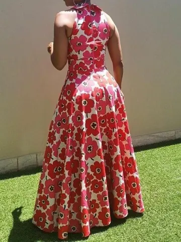 Robe magnifique sur mesure pour femme