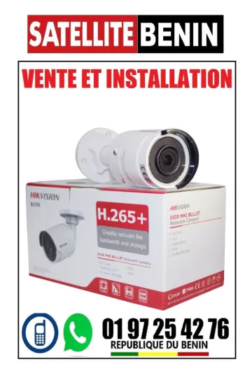 Vente et installation des cameras de surveillance partout au benin