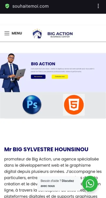 Création de sites web pour particuliers & entreprises