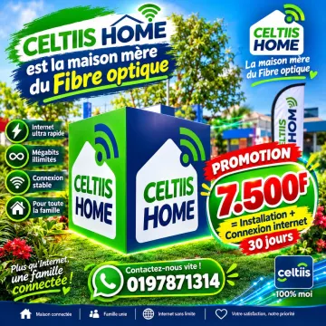 Fibre optique Celtiis Home