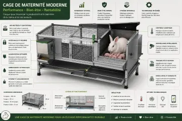Cages d'élevage (Poules, lapins, etc...)