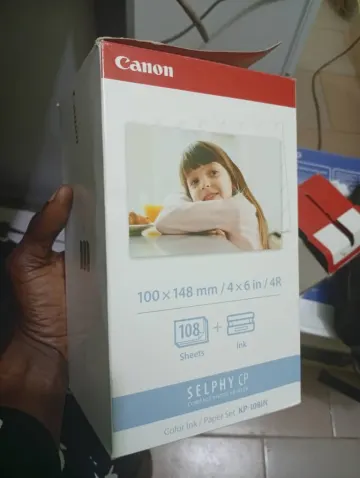 Papier photo et encre pour imprimante Canon CP1000