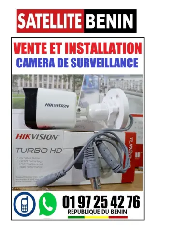 Vente et installation des cameras de surveillance partout au benin